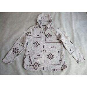 Liv Life Integrity Earth Hoodie Sweater Women L Lilac Sweatshirt Aztec Southwest